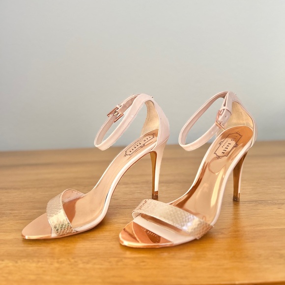 Ted Baker ankle strap stilettos - Picture 6 of 9